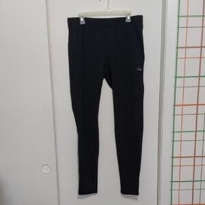 Paradox Mens Black Activewear Leggings